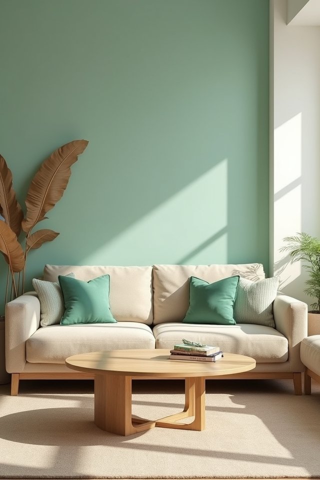 refreshing mint green oasis