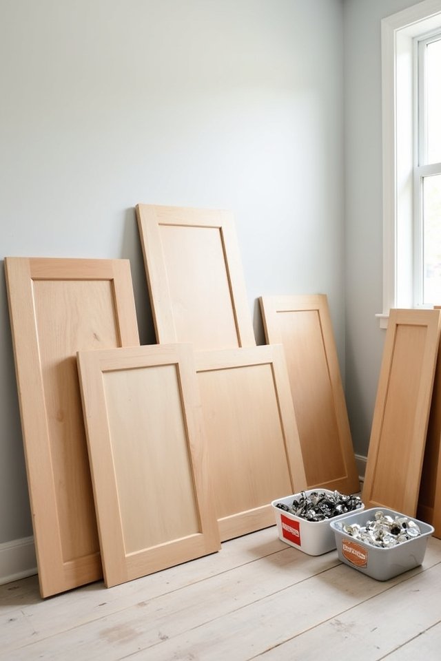 remove cabinet doors safely
