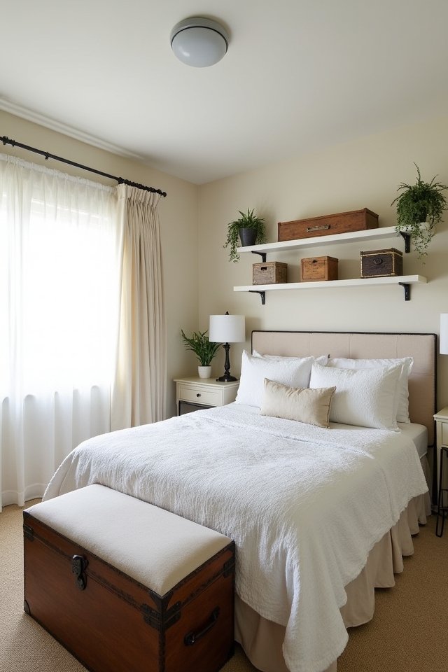 repurpose furniture for storage