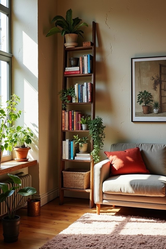 repurpose furniture into bookcases