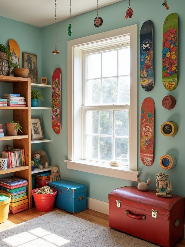 repurpose toys into decor