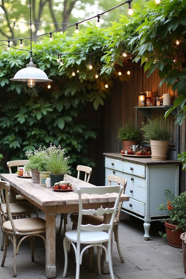 repurposed furniture for kitchens