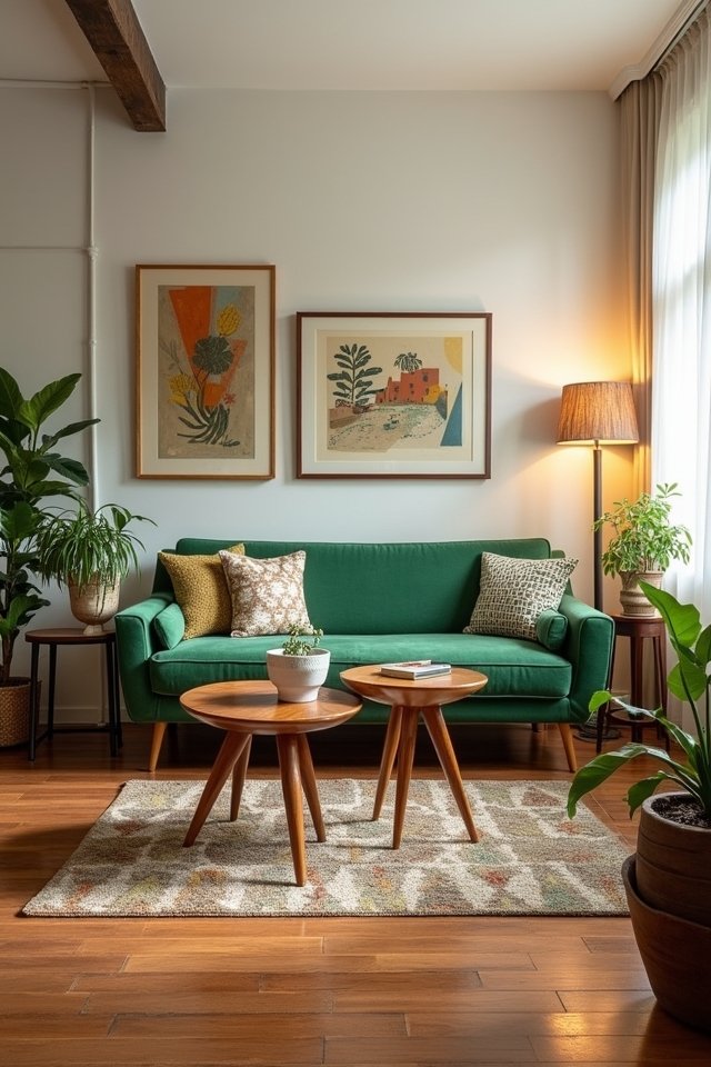 retro charm with creativity