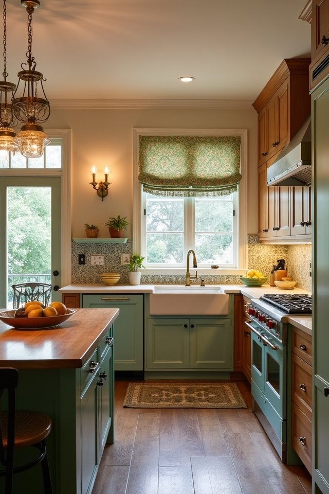 retro kitchen lighting ideas