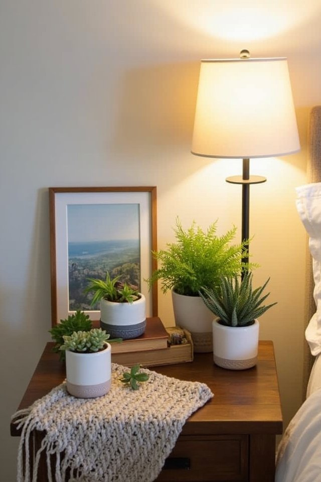 revitalizing bedroom plant decor