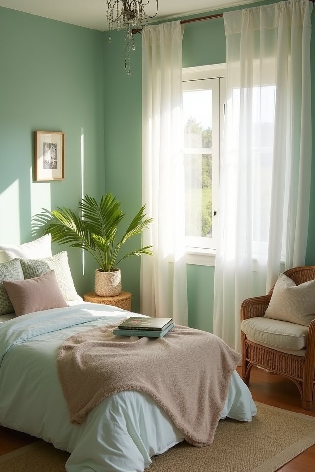 revitalizing mint green retreat