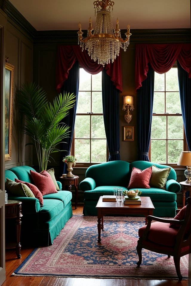 rich colors deep elegance