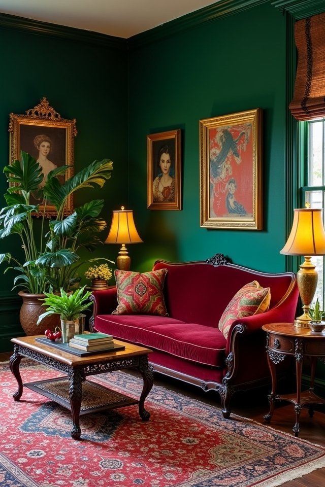 rich warm color schemes