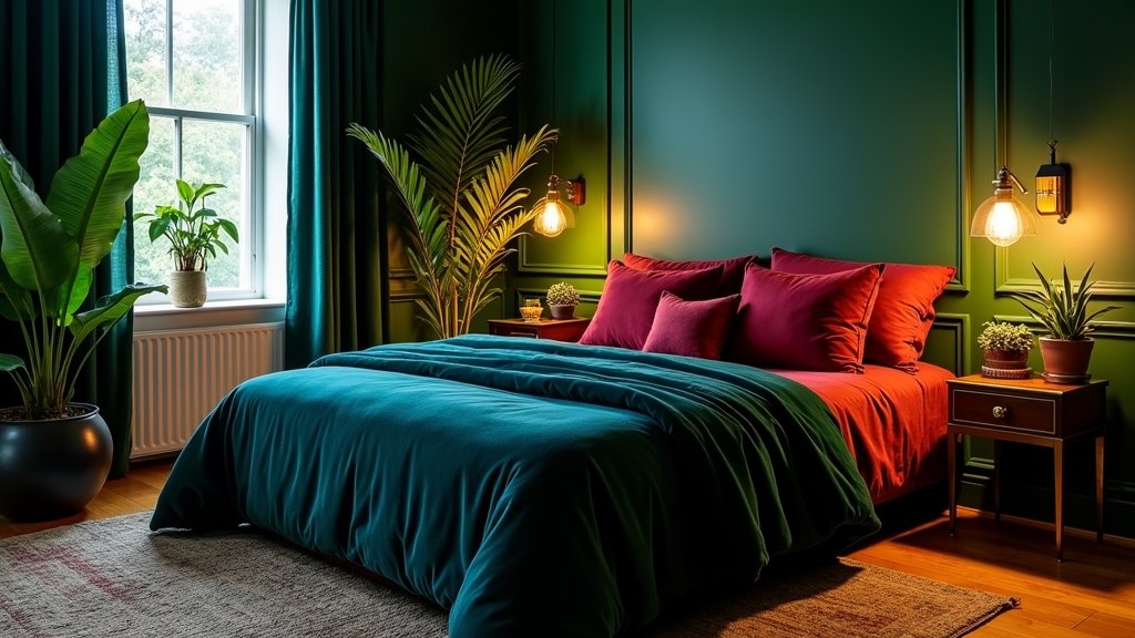 romantic jewel tone bedrooms