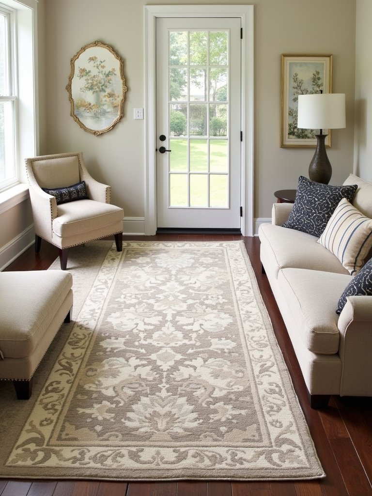 rug shapes enhance creativity