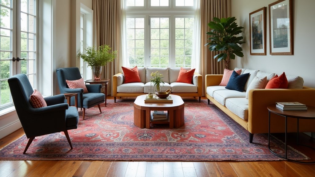rug sizing for living rooms