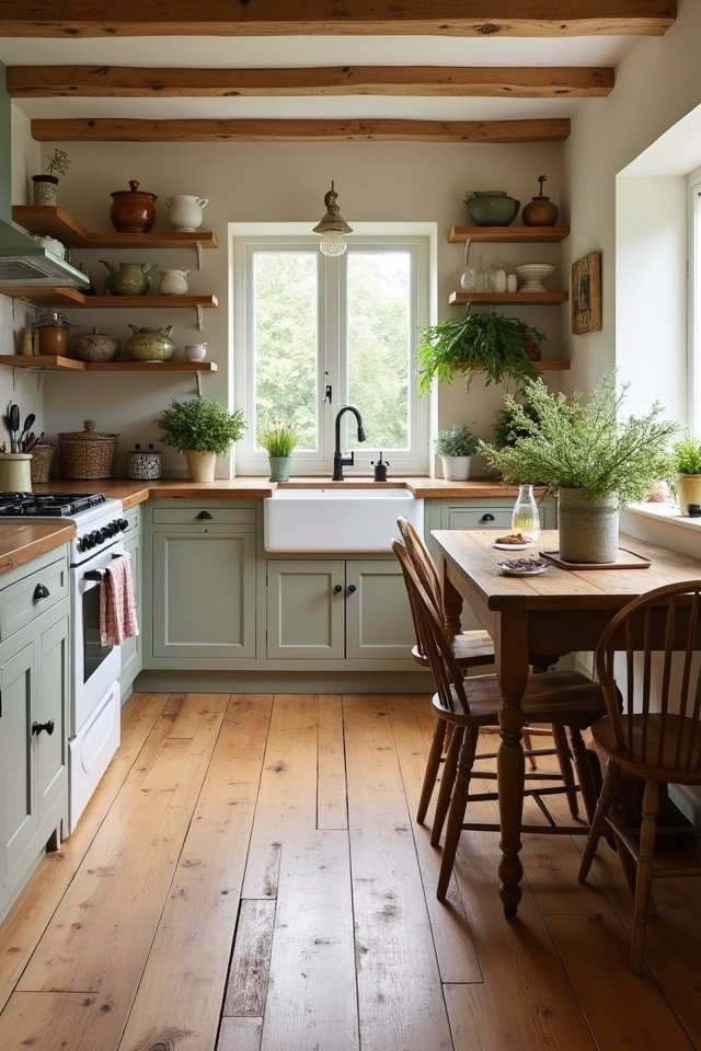 rustic charm and warmth