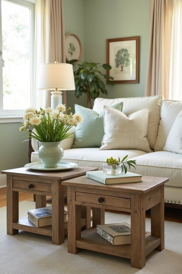 rustic charm and warmth