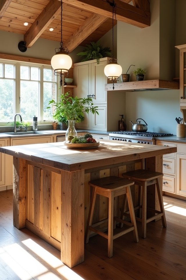 rustic charm and warmth