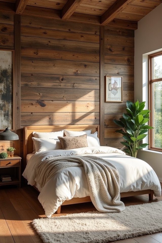 rustic charm bedroom retreat
