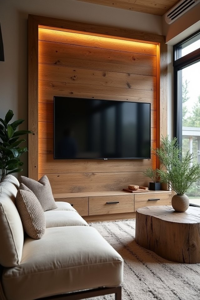 rustic charm for coziness