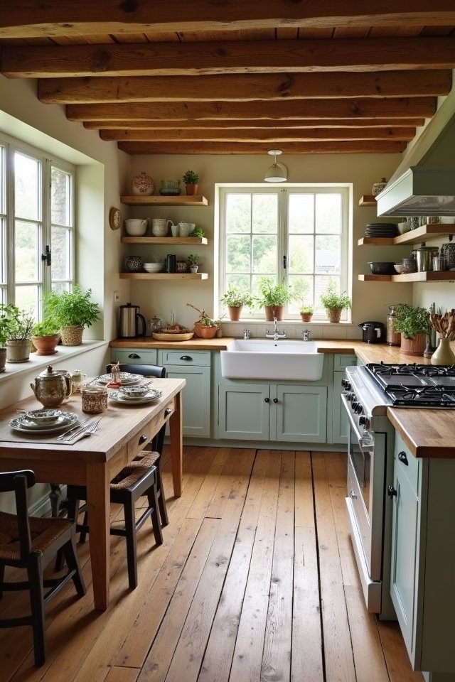 rustic charm for kitchens