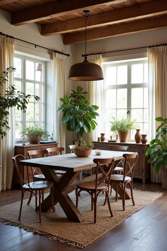 rustic charm with nature