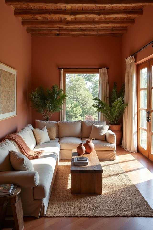 rustic charm with terracotta
