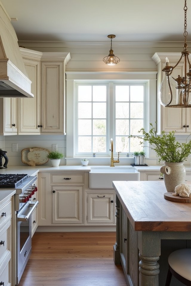 rustic coastal distressed finishes