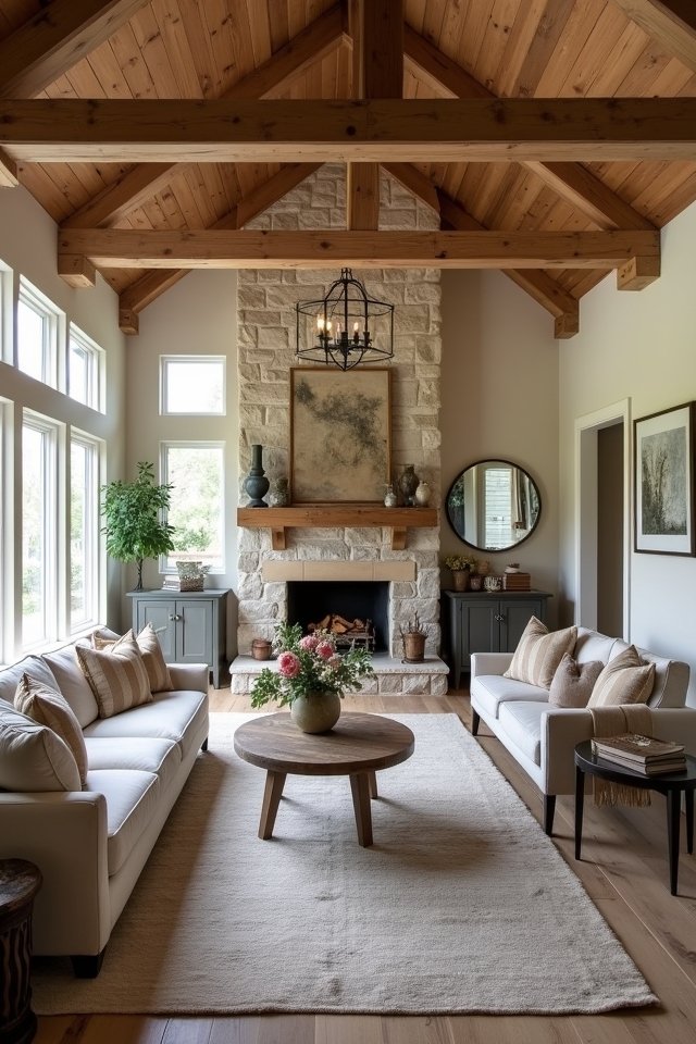 rustic cozy farmhouse retreat