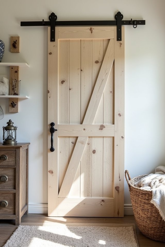 rustic diy barn door