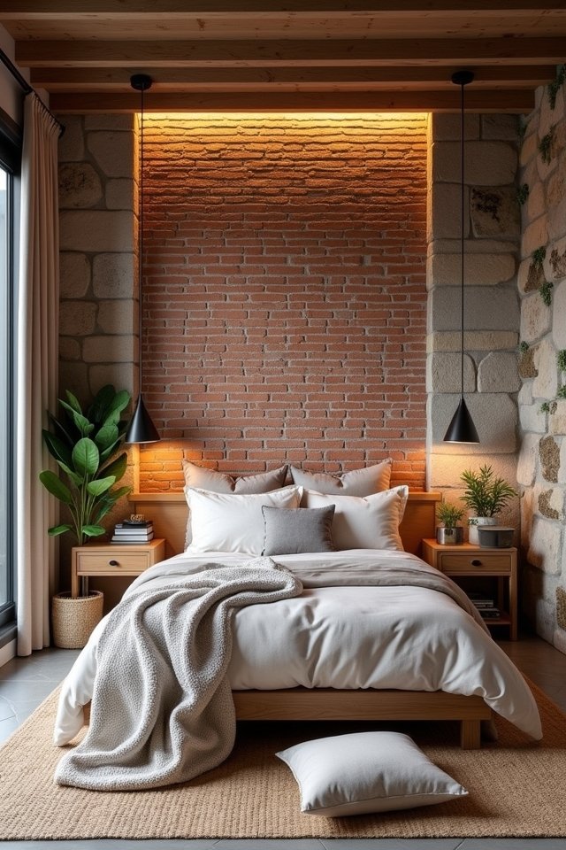 rustic elegance in bedrooms