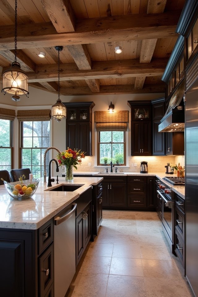 rustic elegance in kitchens