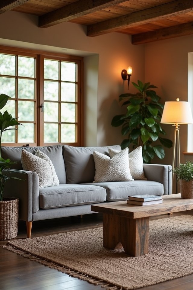 rustic grey wood elegance
