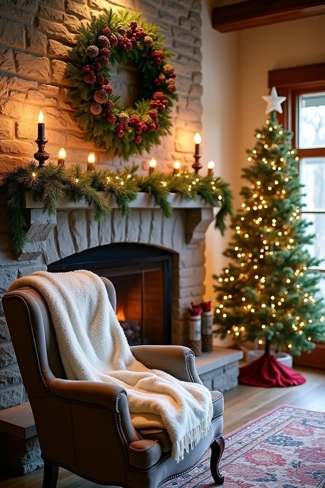 rustic holiday wreath ideas