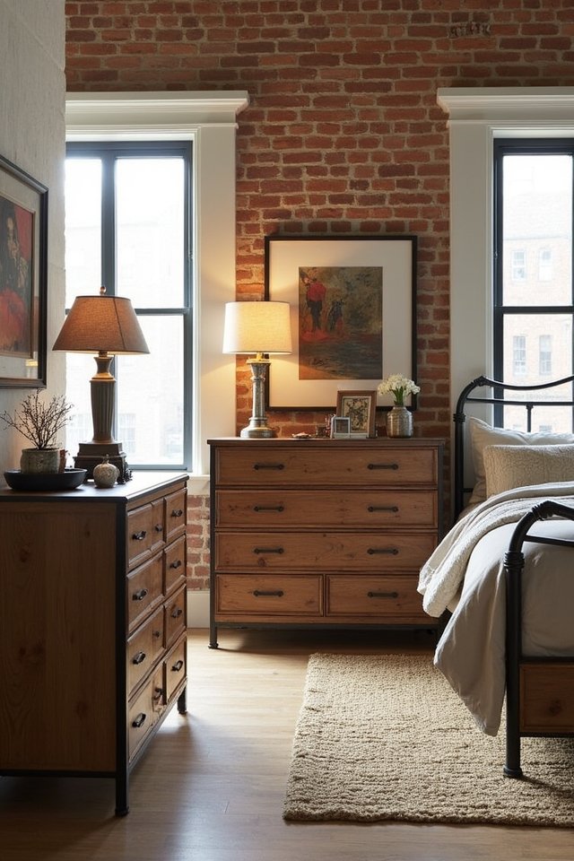 rustic industrial bedroom design