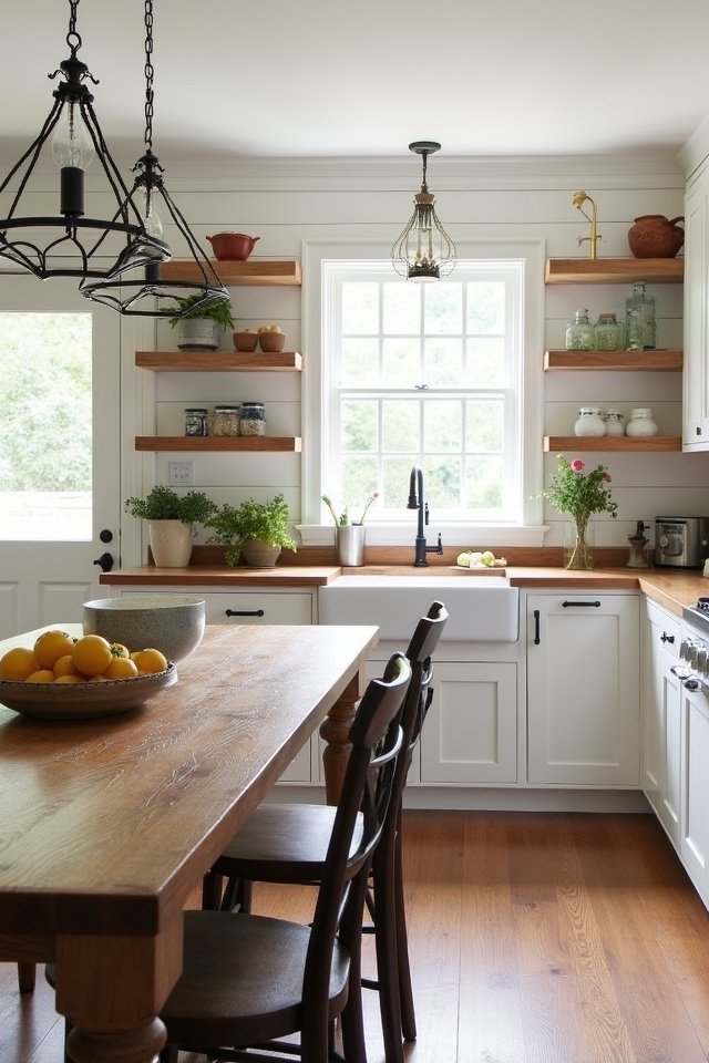 rustic kitchen with charm