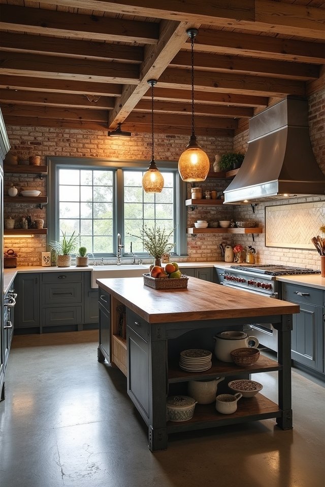 rustic meets industrial elegance