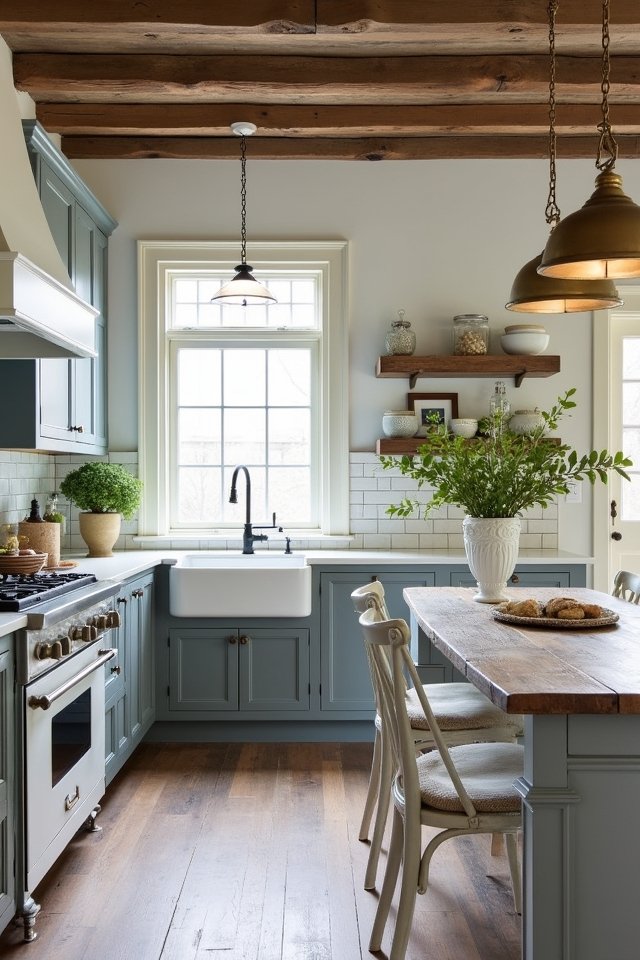 rustic modern kitchen design