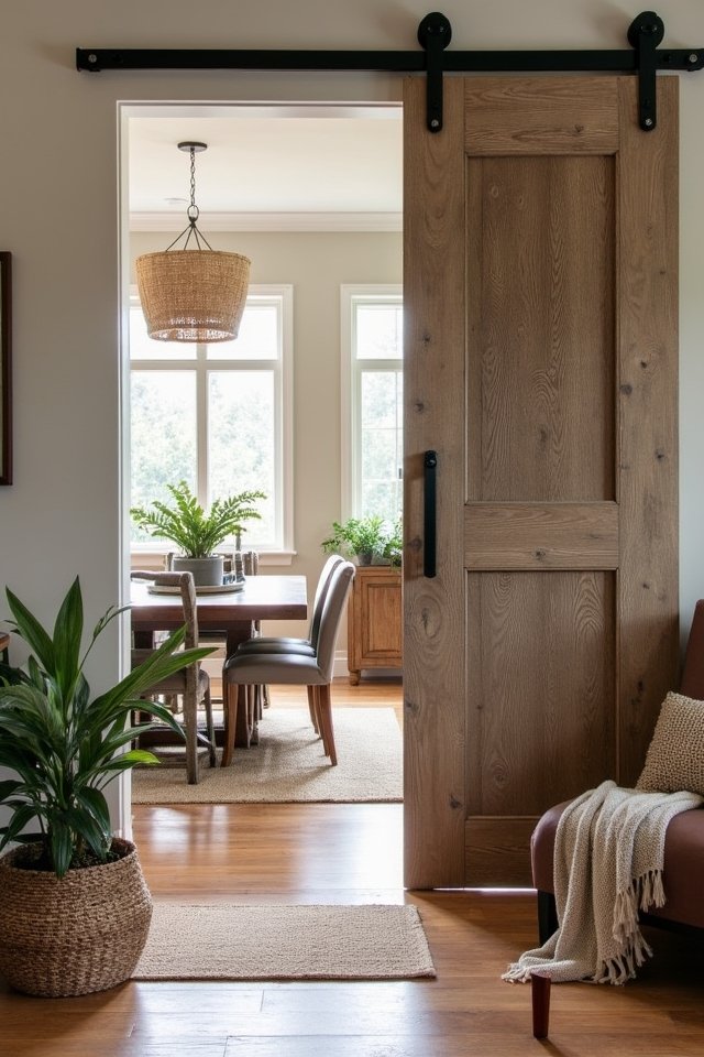 rustic sliding barn doors