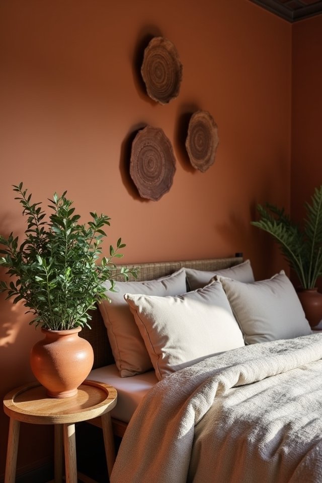 rustic terracotta decor charm