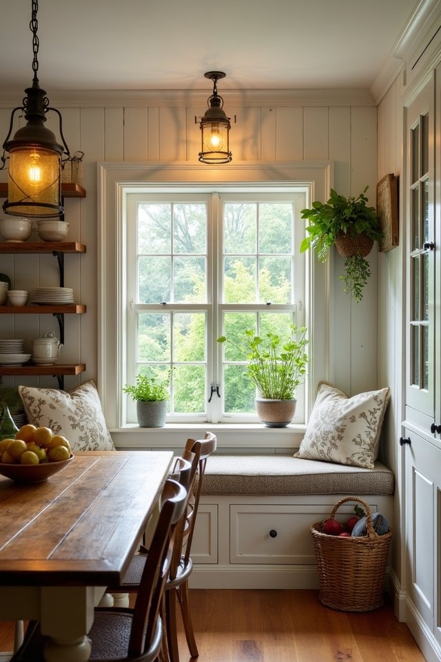 rustic warm glowing lighting