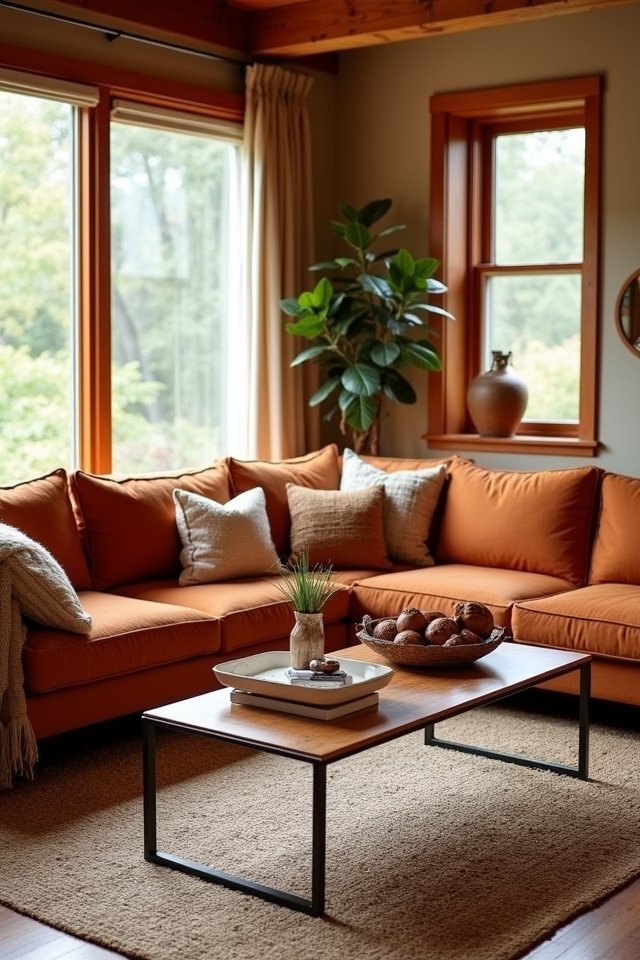 rustic warmth and comfort