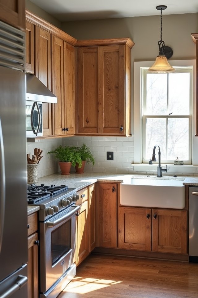 rustic warmth with character