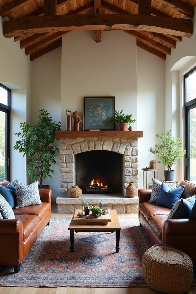 rustic warmth with innovation
