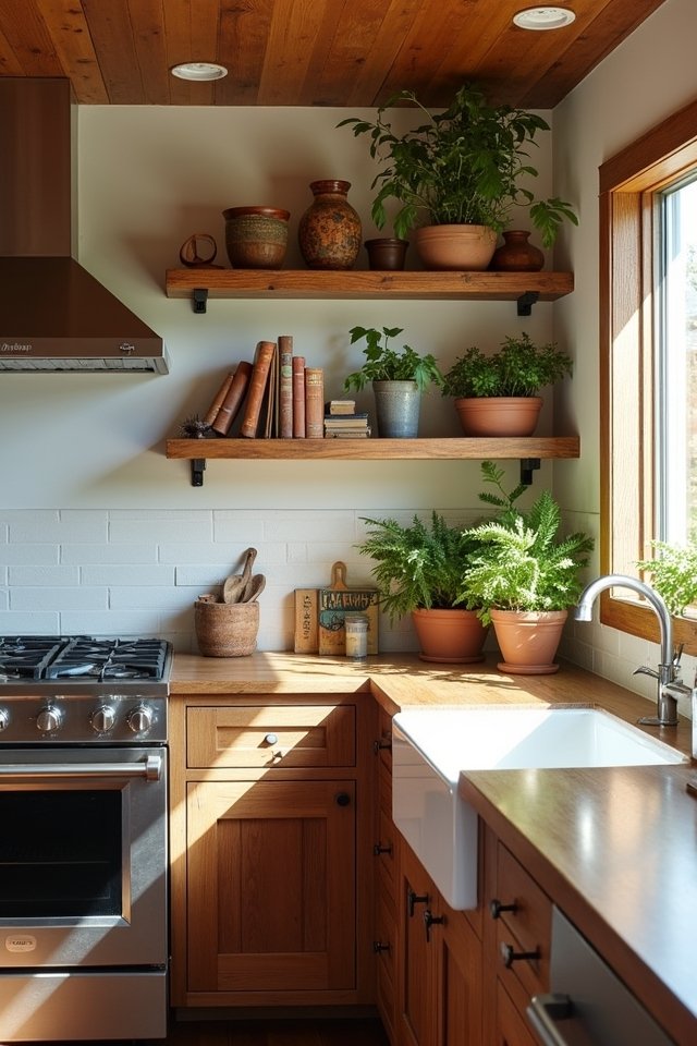 rustic wood shelf charm