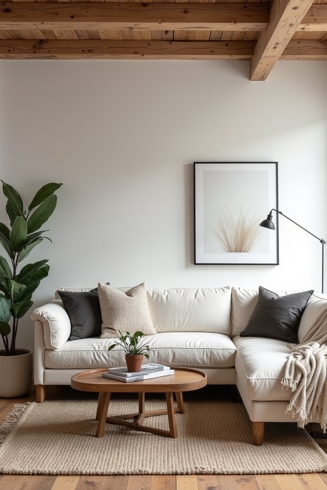 rustic wood warmth and charm