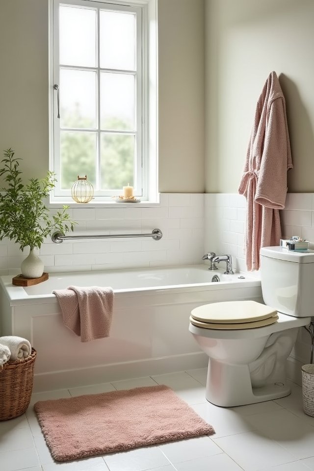 safe and comfy bathroom essentials
