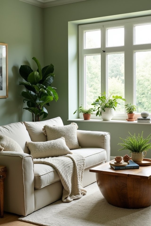 sage color creates tranquility