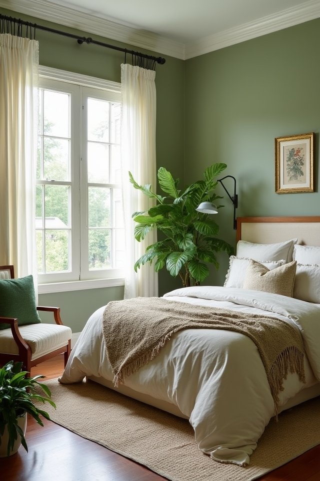 sage green bedroom sanctuary
