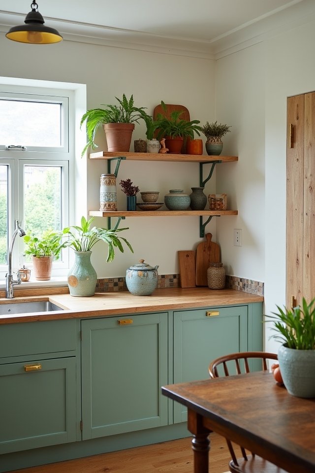 sage green kitchen accessories