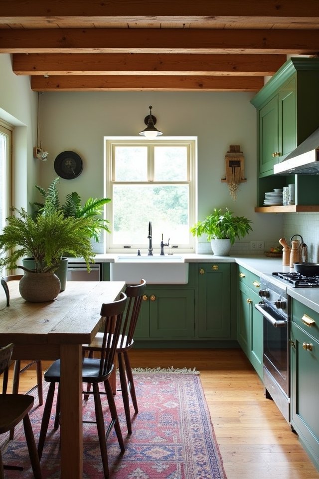 sage green kitchen designs
