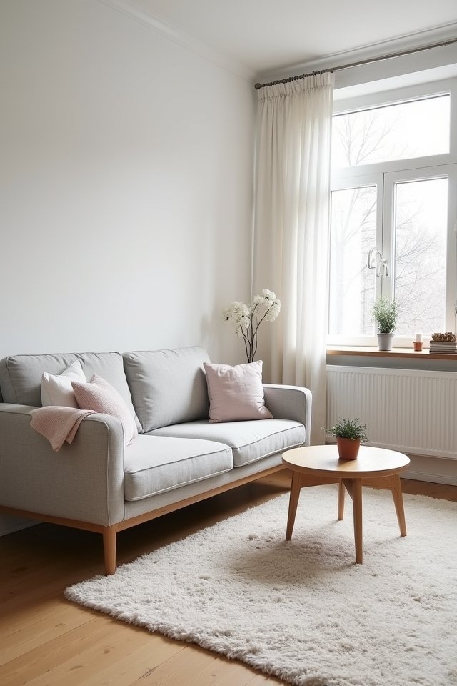 scandinavian living room serenity