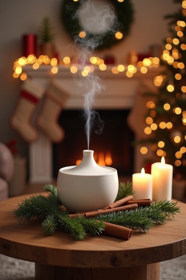 scented holiday ambiance creation