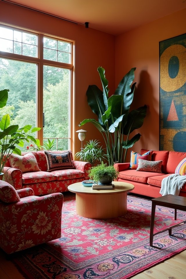 sculptural elements enhance decor